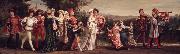 Elihu Vedder Wedding Procession oil painting artist